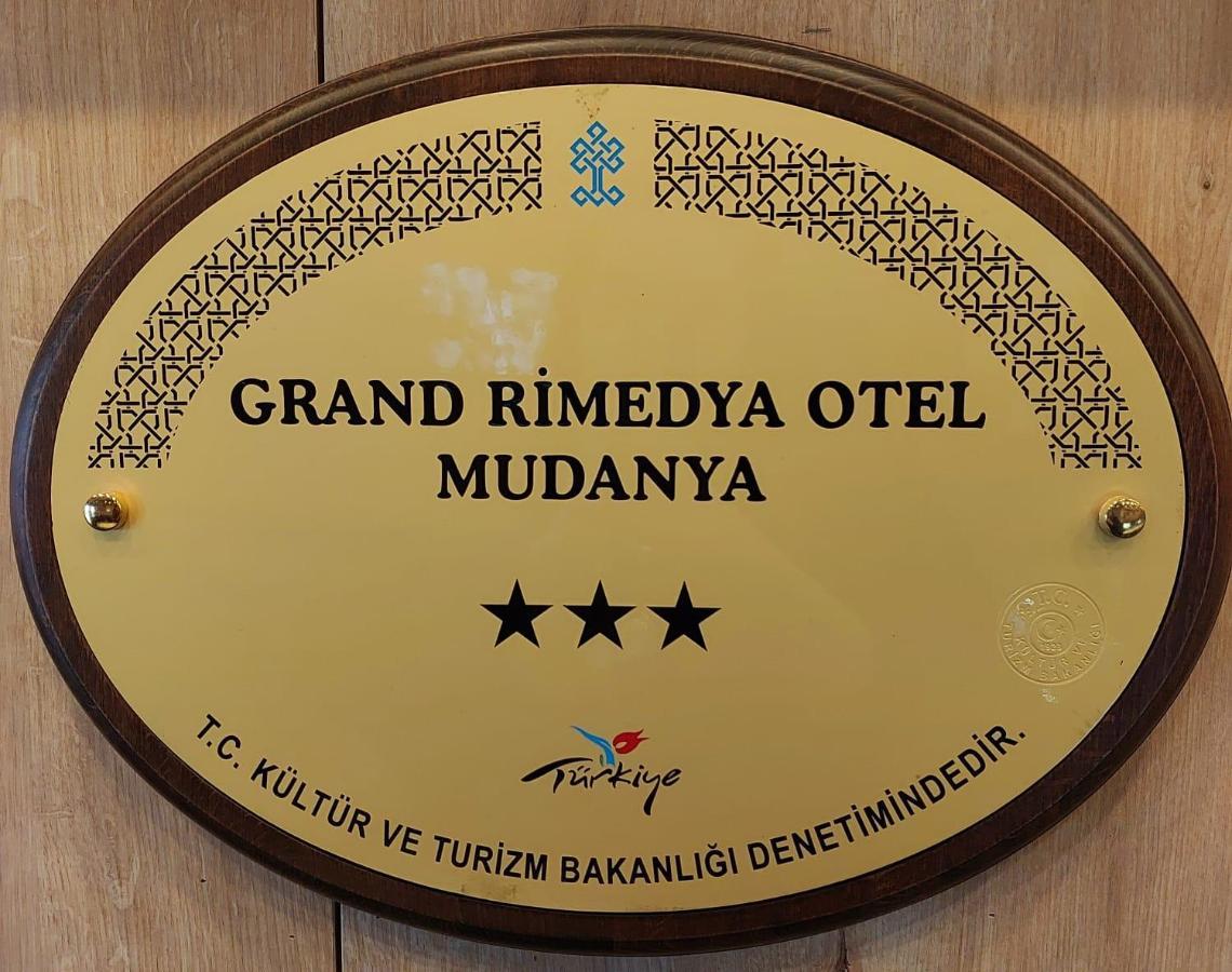 Grand Rimedya Hotel Mudanya Bursa Eksteriør bilde
